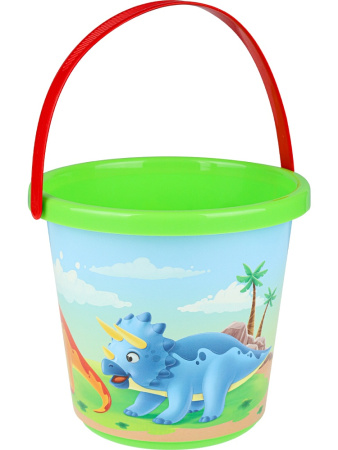 Ведро детское 0,85л Динозавры №8
