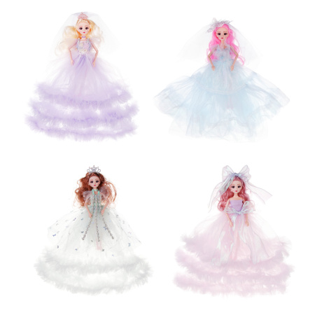 Кукла в свадебном платье 30см