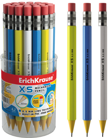 Карандаш авт 0,5мм XS HB с/л туба АКЦИЯ