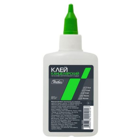Клей силикатный 85гр с дозатором