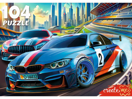 Пазлы 104 эл Крутые гонки