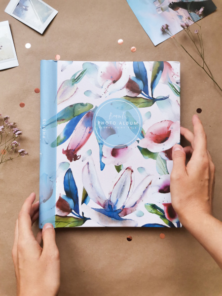 Фотоальбом магнитный 10л Колокольчики