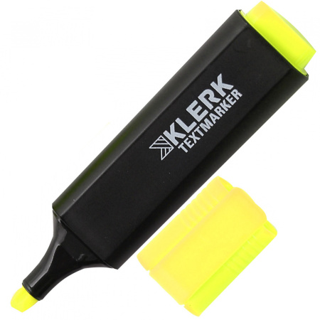 Маркер  текст жёлтый Base 1-5мм