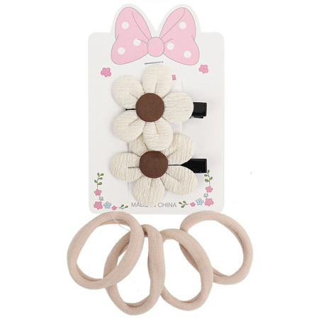 Набор аксессуаров для волос (резинки, зажимы)