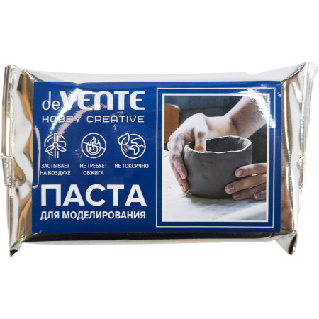 Глин.Паста д/моделирования 150гр. Hobby Creative серая, отверд.