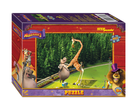 Пазлы 80 эл Мадагаскар 3