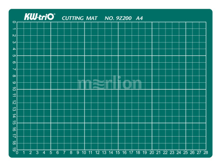 Коврик для резки А4 зеленый