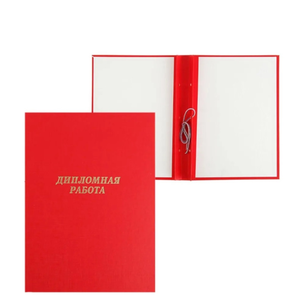 Папка-обложка "Дипломная работа"