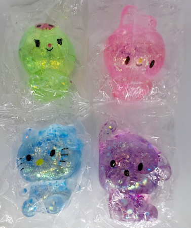 Игрушка Антистресс Куроми, кот, собака блеск