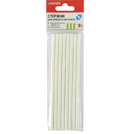 Сменные клеевые патроны  7*200мм 8шт. прозрачн.