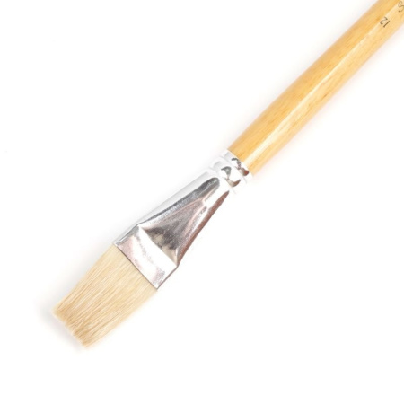 Кисть щетина №12 Сонет плоская длин. ручка