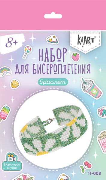 Набор для бисероплетения Браслет. Ромашки