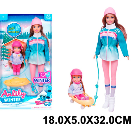 Кукла набор 2шт  98041