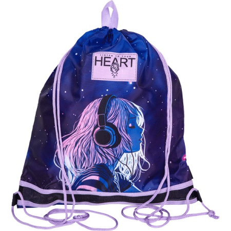 Мешок для обуви Listen To Your Heart, 40*47см