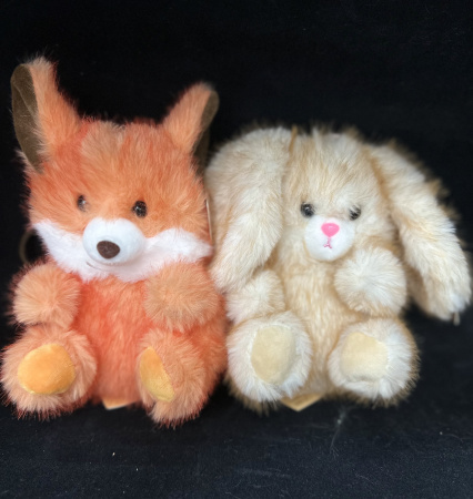 Игрушка мягкая Животные, аромат. с карабином