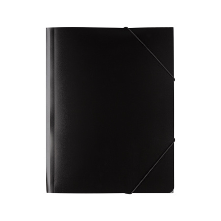 Папка на резинке А4 35мм Classic чёрная