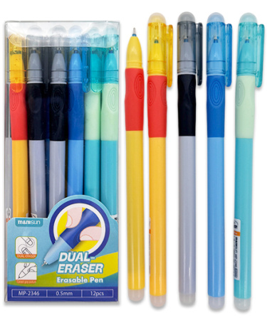 Ручка гель "пиши-стирай"  0,5мм синяя