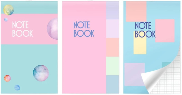 Блокнот А6  30л Пастель