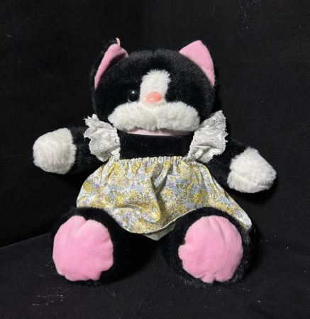 Игрушка мягкая Кошка в платье 35см