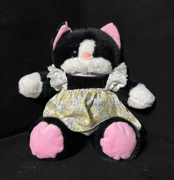 Игрушка мягкая Кошка в платье 35см