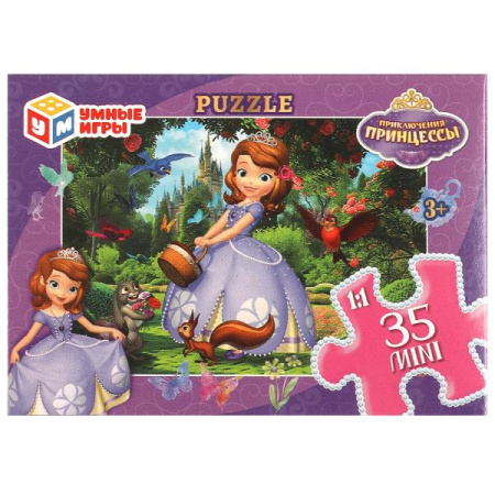 Пазлы 35 эл Приключения принцессы