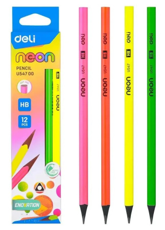 Карандаш ч/гр пластик.  трехгран. HВ АКЦИЯ