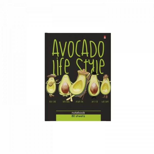 Бизнес-блокнот А6  80л Avocado style АКЦИЯ
