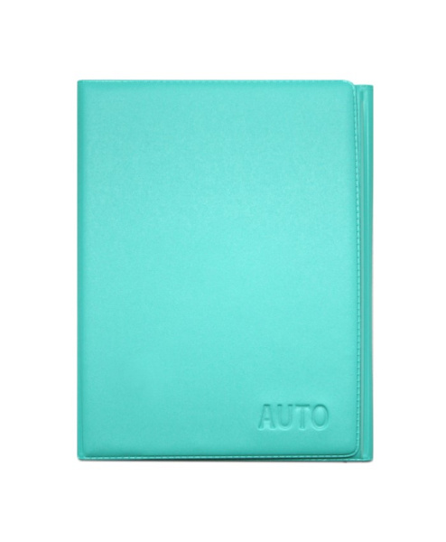 Обложка/автодок Бирюзовая, складная