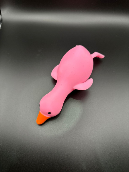 Игрушка Антистресс Гусь, Сквиш блеск, ассорти