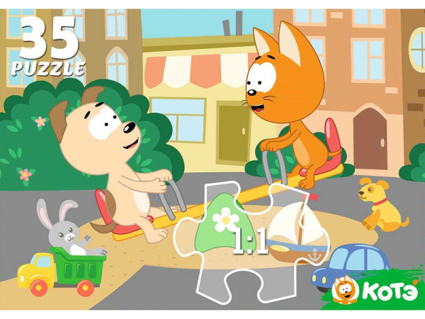 Пазлы 35 эл Котэ