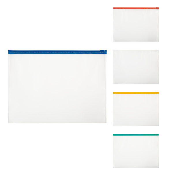 Папка на молнии А4 Classic Ассорти песок