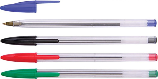 Набор шариковых ручек 4цв. 1,0мм