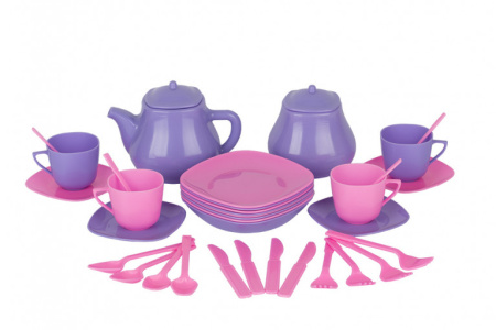 Детский кухонный набор "Мальвина"  34 предмета