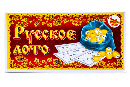 Игра "Русское лото" с бочонками