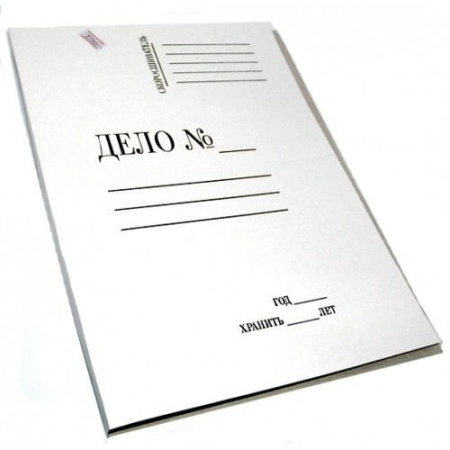 Скоросшиватель картон Раша 0.6мм