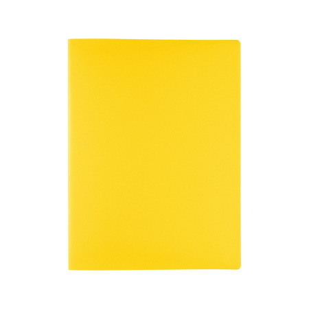 Папка 20 вклад Classic жёлтая песок