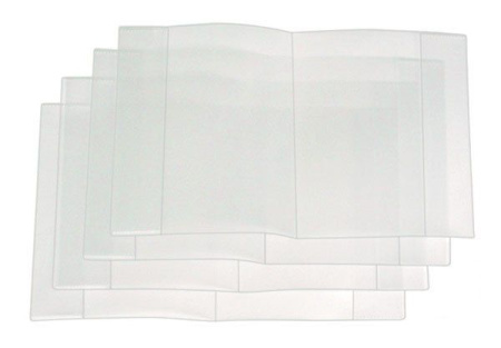 Обложка/паспорта и трудовой книжки ПВХ прозрачная