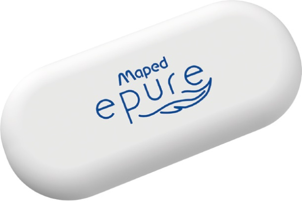 Ластик Овальный Epure белый