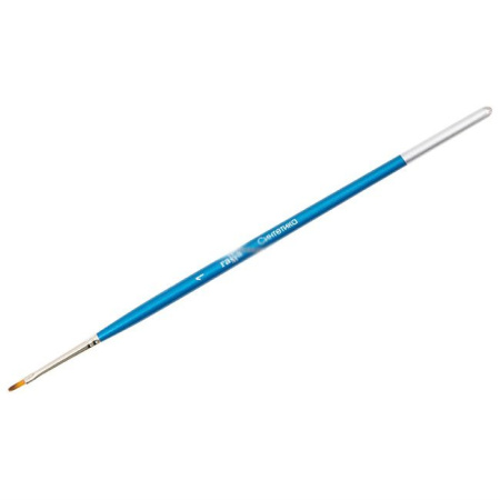 Кисть синтетика  № 1 плоская