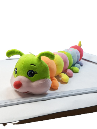 Игрушка мягкая Гусеница 70см