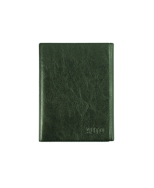 Обложка/автодок Зелёный, складная