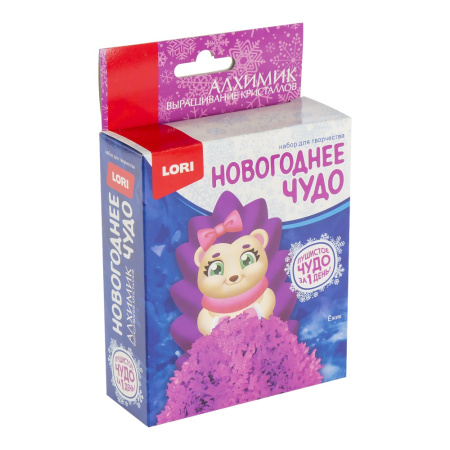 Выращивание кристаллов Фигурки "Ёжик"