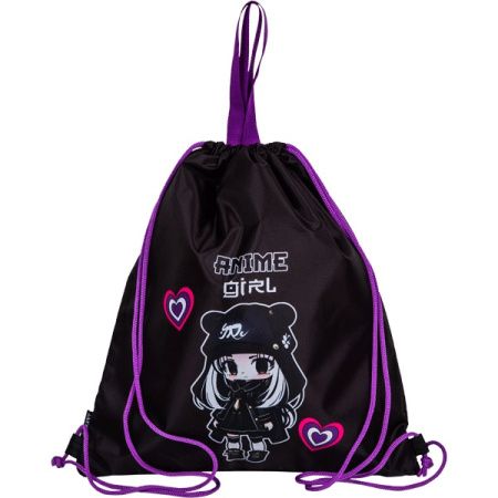Мешок для обуви Anime Girl 38*43см