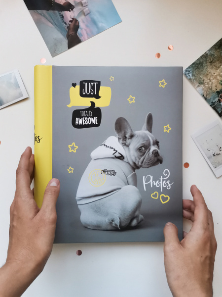 Фотоальбом магнитный 10л Гррр