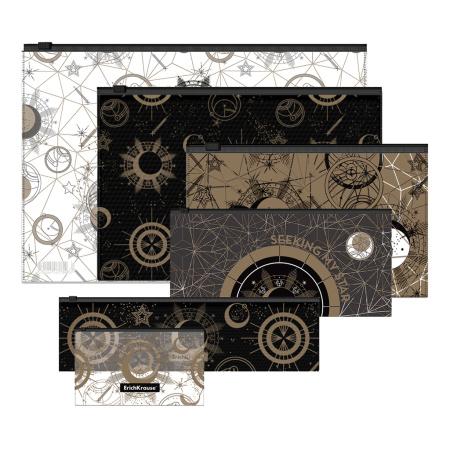 Папка на молнии Magic Sky набор 6шт АКЦИЯ