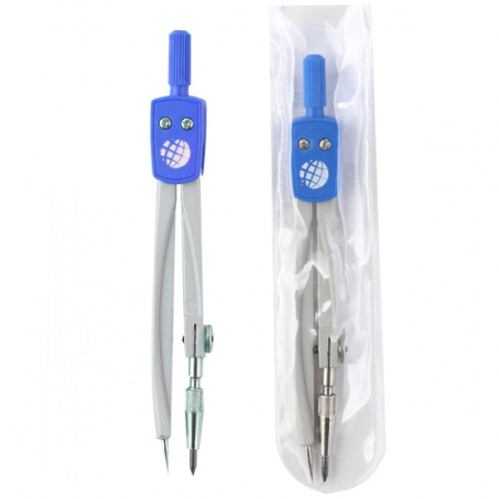 Черт. прибор  циркуль в чехле Школа