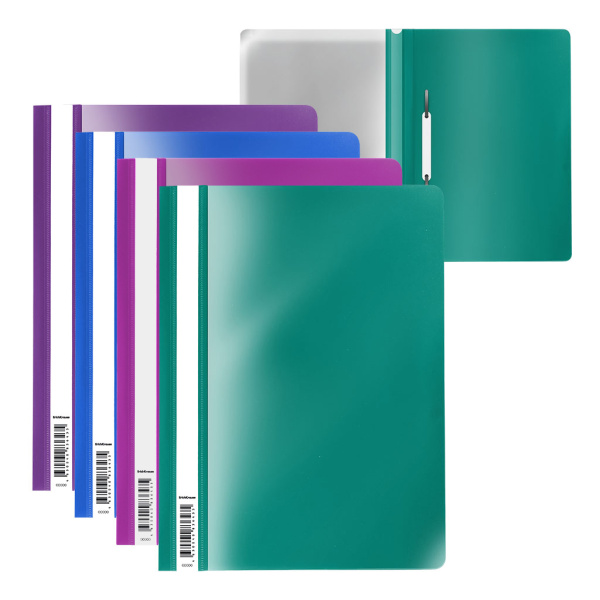 Скоросшиватель пласт.проз.верх  Fizzy Vivid ассорти