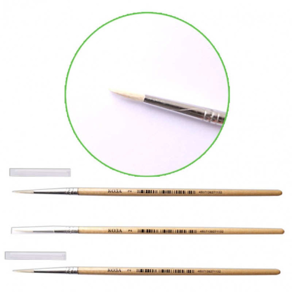 Кисть коза  № 2