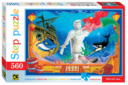 Пазлы 560 эл Русалочка