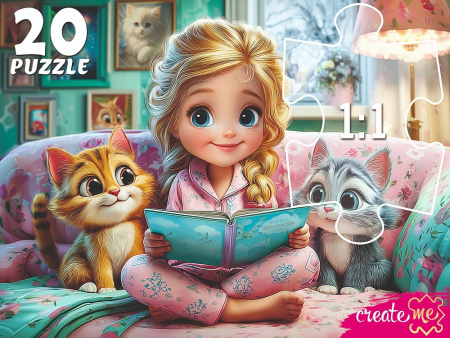 Пазлы 20 эл MAXI Вечерние сказки